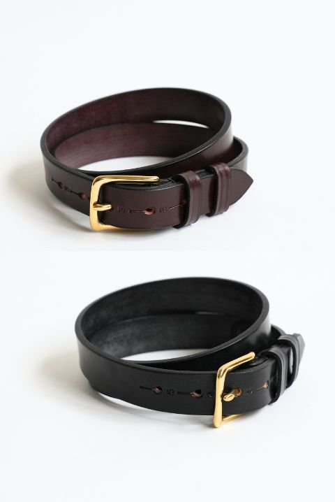 JABEZ CLIFF（ジャベツ・クリフ） STIRRUP Leather Belt（スティラップレザーベルト） ブラウン |  セレクトショップZABOUの通販/ウェブショップ