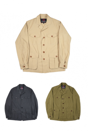 <img class='new_mark_img1' src='https://img.shop-pro.jp/img/new/icons13.gif' style='border:none;display:inline;margin:0px;padding:0px;width:auto;' />INVERTEREʥСƥ SAFARI FOUR POCKET JACKET
