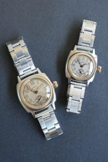<img class='new_mark_img1' src='https://img.shop-pro.jp/img/new/icons13.gif' style='border:none;display:inline;margin:0px;padding:0px;width:auto;' />VAGUE WATCH Co.（ヴァーグウォッチカンパニー） Coussin Early StainlessBelt