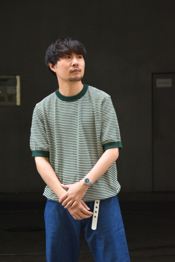<img class='new_mark_img1' src='https://img.shop-pro.jp/img/new/icons13.gif' style='border:none;display:inline;margin:0px;padding:0px;width:auto;' />ڴָRinascenteʥʥơ Washable Striped Crewneck S/S 