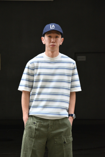 <img class='new_mark_img1' src='https://img.shop-pro.jp/img/new/icons13.gif' style='border:none;display:inline;margin:0px;padding:0px;width:auto;' />ڴָRinascenteʥʥơ Retro Stripe Crewneck 