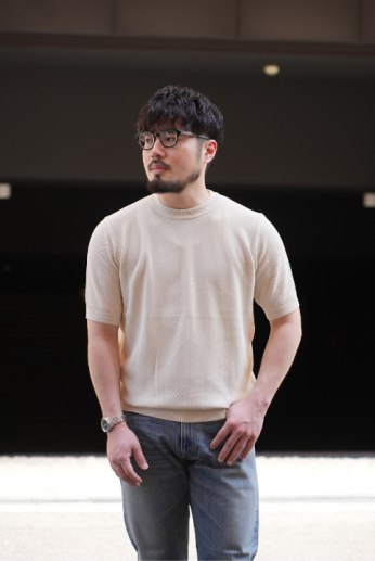 <img class='new_mark_img1' src='https://img.shop-pro.jp/img/new/icons13.gif' style='border:none;display:inline;margin:0px;padding:0px;width:auto;' />ڴָRinascenteʥʥơ washable pique Crewneck 