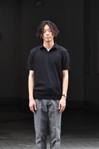 <img class='new_mark_img1' src='https://img.shop-pro.jp/img/new/icons13.gif' style='border:none;display:inline;margin:0px;padding:0px;width:auto;' />MOONCASTLEʥࡼ󥭥å ICE COTTON SKIPPER POLO NECK ֥å