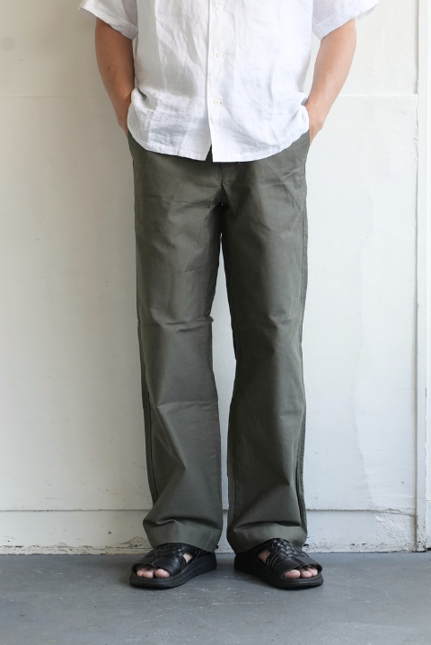BRENA（ブレナ） COQ PANTS ブラウン グレー - ZABOU