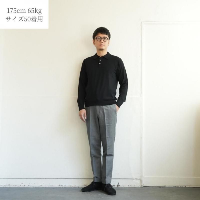 さかろ チョ・スンウ Tutto（トゥット） Collar stand Polo - ZABOU