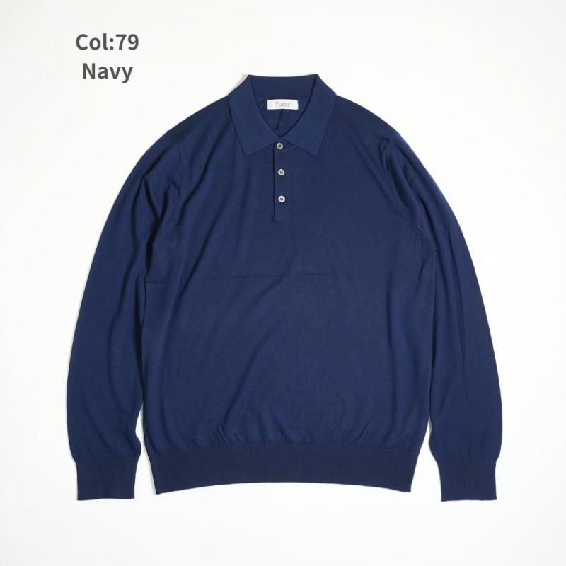 こぽ Tutto（トゥット） Collar stand Polo - ZABOU