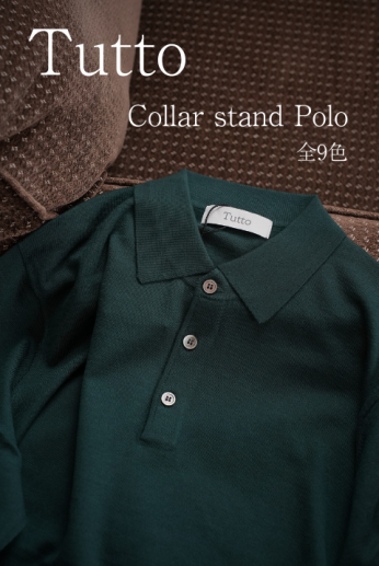Tuttoʥȥåȡ Collar stand Polo