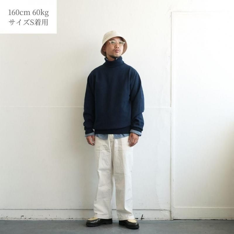 WORKERS（ワーカーズ）Cotton RAF Sweater - ZABOU