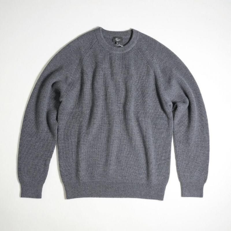 HARRISS（ハリス） ラグランクルーニット - ZABOU