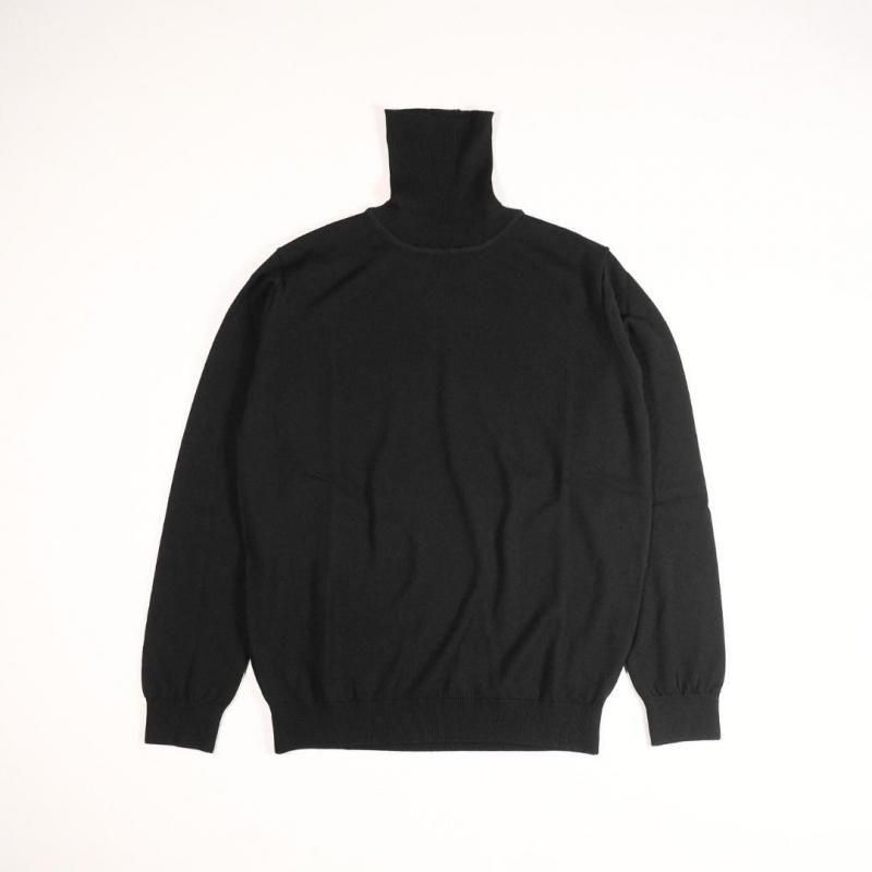 FULL MOON ネックス MOONCASTLE（ムーンキャッスル） 12G L/W MERINO WOOL TURTLENECK - ZABOU