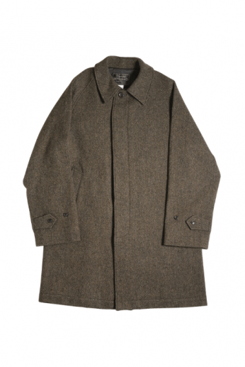 <img class='new_mark_img1' src='https://img.shop-pro.jp/img/new/icons13.gif' style='border:none;display:inline;margin:0px;padding:0px;width:auto;' />WORKERSʥBal Collar Coat Ichinomiya Tweed