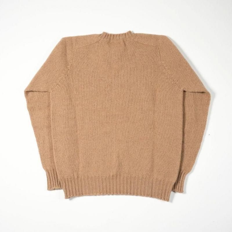 s*a様 Jamieson's 100%ウール ブラウンセーター JAMIESON'S（ジャミーソンズ） L/S CREW PULLOVER - ZABOU