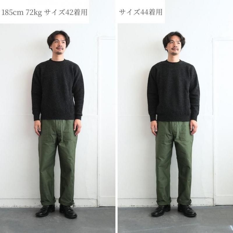 JAMIESON'S（ジャミーソンズ） L/S CREW PULLOVER - ZABOU