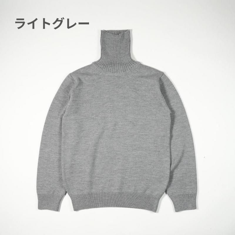 MOONCASTLE（ムーンキャッスル）H/W MERINO TURTLENECK - ZABOU