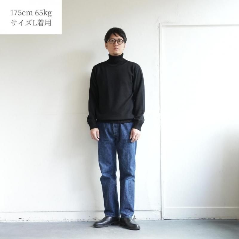 MOONCASTLE（ムーンキャッスル）H/W MERINO TURTLENECK - ZABOU