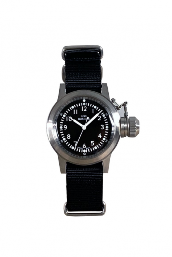 <img class='new_mark_img1' src='https://img.shop-pro.jp/img/new/icons13.gif' style='border:none;display:inline;margin:0px;padding:0px;width:auto;' />Naval WatchʥʥХ å Mil.-04 SV/BK US MARINE USN BUSHIPS type