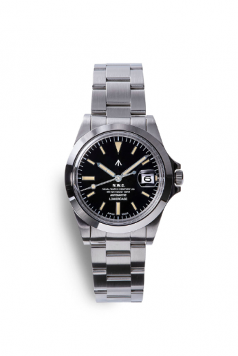 <img class='new_mark_img1' src='https://img.shop-pro.jp/img/new/icons13.gif' style='border:none;display:inline;margin:0px;padding:0px;width:auto;' />Naval WatchʥʥХ å Produced By LOWERCASE FRXA001 Mechanical S/S 3 links Metal band
