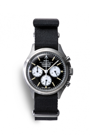 <img class='new_mark_img1' src='https://img.shop-pro.jp/img/new/icons13.gif' style='border:none;display:inline;margin:0px;padding:0px;width:auto;' />Naval WatchʥʥХ åProduced By LOWERCASE FRXC001 Chronograph NATO strap
