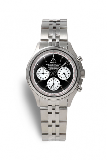 <img class='new_mark_img1' src='https://img.shop-pro.jp/img/new/icons13.gif' style='border:none;display:inline;margin:0px;padding:0px;width:auto;' />Naval WatchʥʥХ åProduced By LOWERCASE FRXC012 Chronograph 3links S/S Metal strap