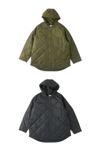 <img class='new_mark_img1' src='https://img.shop-pro.jp/img/new/icons13.gif' style='border:none;display:inline;margin:0px;padding:0px;width:auto;' />BRENAʥ֥ʡ QUILTING HOOD JACKET/WRT