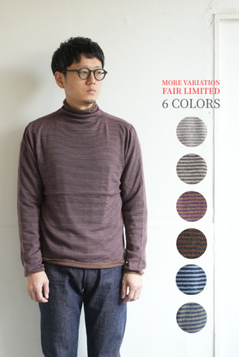 <img class='new_mark_img1' src='https://img.shop-pro.jp/img/new/icons13.gif' style='border:none;display:inline;margin:0px;padding:0px;width:auto;' />�ڴ��ָ����Rinascente�ʥ�ʥ�����ơ� Seamless Stripe Mellow Highneck