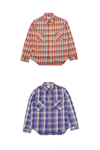 <img class='new_mark_img1' src='https://img.shop-pro.jp/img/new/icons13.gif' style='border:none;display:inline;margin:0px;padding:0px;width:auto;' />BIG JOHN�ʥӥå������� HEAVY COTTON FLANNEL SHIRT Slim