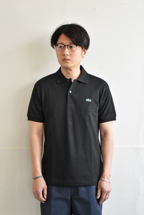 LACOSTE（ラコステ）　半袖ポロシャツ　ブラック | セレクトショップZABOUの通販/ウェブショップ
