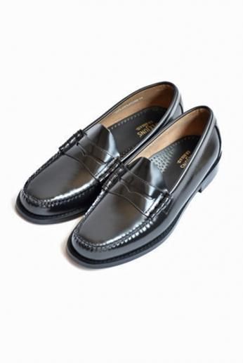 メンズジーエイチバス LARSON ローファー 革靴 navy ネイビー 7 1/2