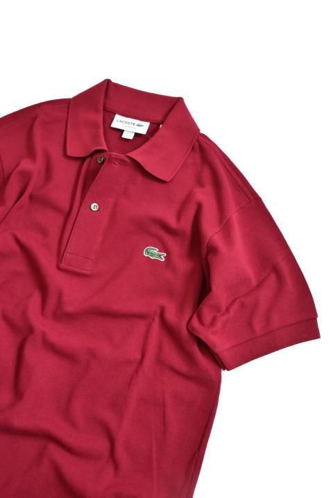 LACOSTE（ラコステ） 半袖ポロシャツ バーガンディ | セレクトショップ 