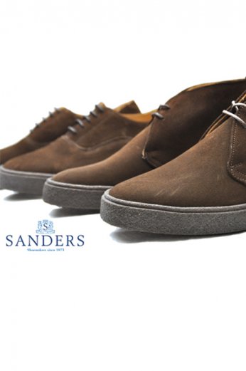 SANDERS（サンダース） BRIT CHUKKA ポロスナッフ | セレクトショップ