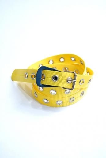 N.O.UN（ナウン） BELT NYLON ホワイト | セレクトショップZABOU