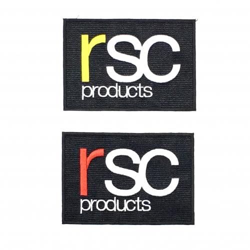 rsc products ロゴ ワッペン ( LL 約10㎝ × 15㎝ )（全2色
