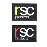 rsc products ロゴ ワッペン　( LL 約10� × 15� )（全２色）