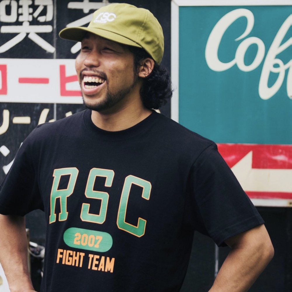 RSC”FIGHT TEAM ” コットン Tシャツ - ボクシングとファッションをこよなく愛するブランド  rscproducts[アールエスシープロダクツ]公式オンラインショップ