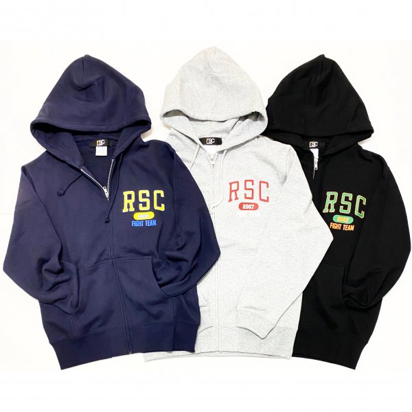 RSC”FIGHT TEAM ” スウェット ジップアップパーカー（全３色） - rscproducts OFFICIAL ONLINE STORE