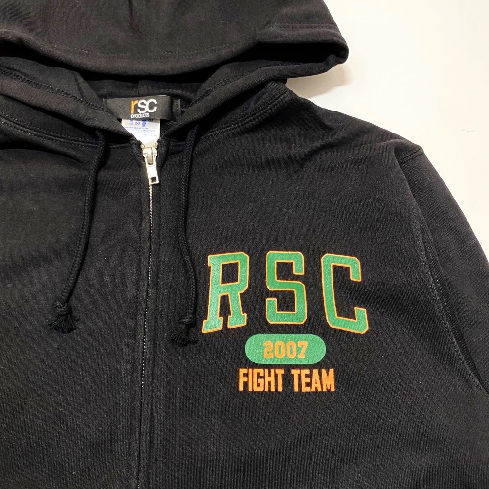 RSC”FIGHT TEAM ” スウェット ジップアップパーカー（全３色） - rscproducts OFFICIAL ONLINE STORE