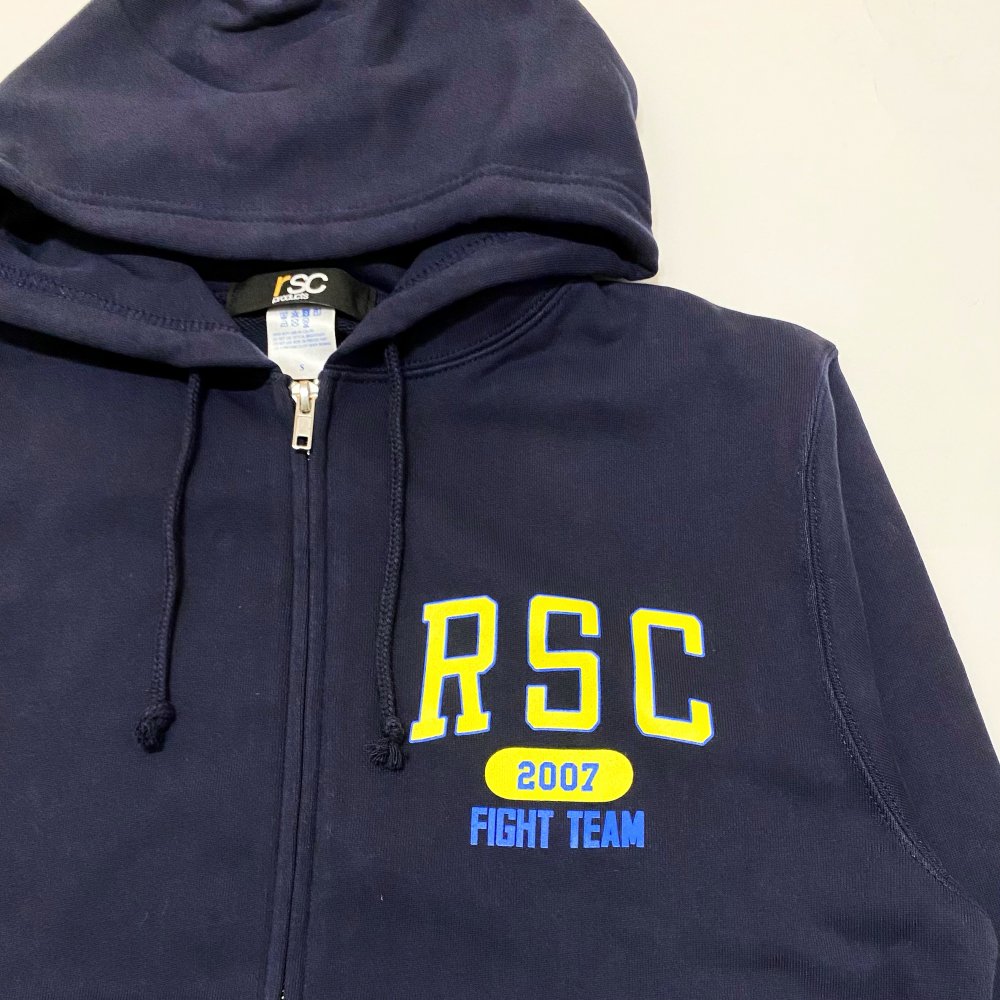 RSC”FIGHT TEAM ” スウェット ジップアップパーカー（全３色） - ボクシングとファッションをこよなく愛するブランド  rscproducts[アールエスシープロダクツ]公式オンラインショップ