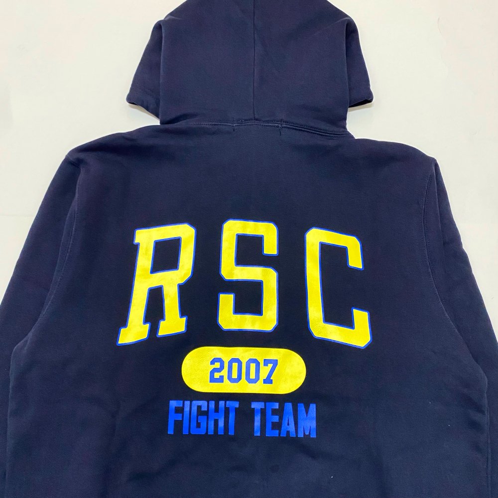 RSC”FIGHT TEAM ” スウェット ジップアップパーカー（全３色） - ボクシングとファッションをこよなく愛するブランド  rscproducts[アールエスシープロダクツ]公式オンラインショップ