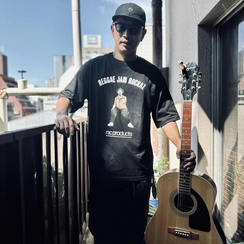 TAKAFIN REGGAE JAM ROCKAZビッグシルエット Tシャツ
