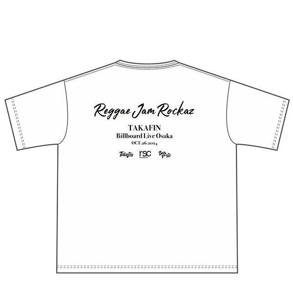TAKAFIN REGGAE JAM ROCKAZビッグシルエット Tシャツ