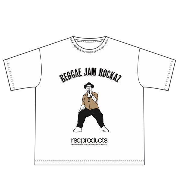 TAKAFIN REGGAE JAM ROCKAZビッグシルエット Tシャツ - rscproducts