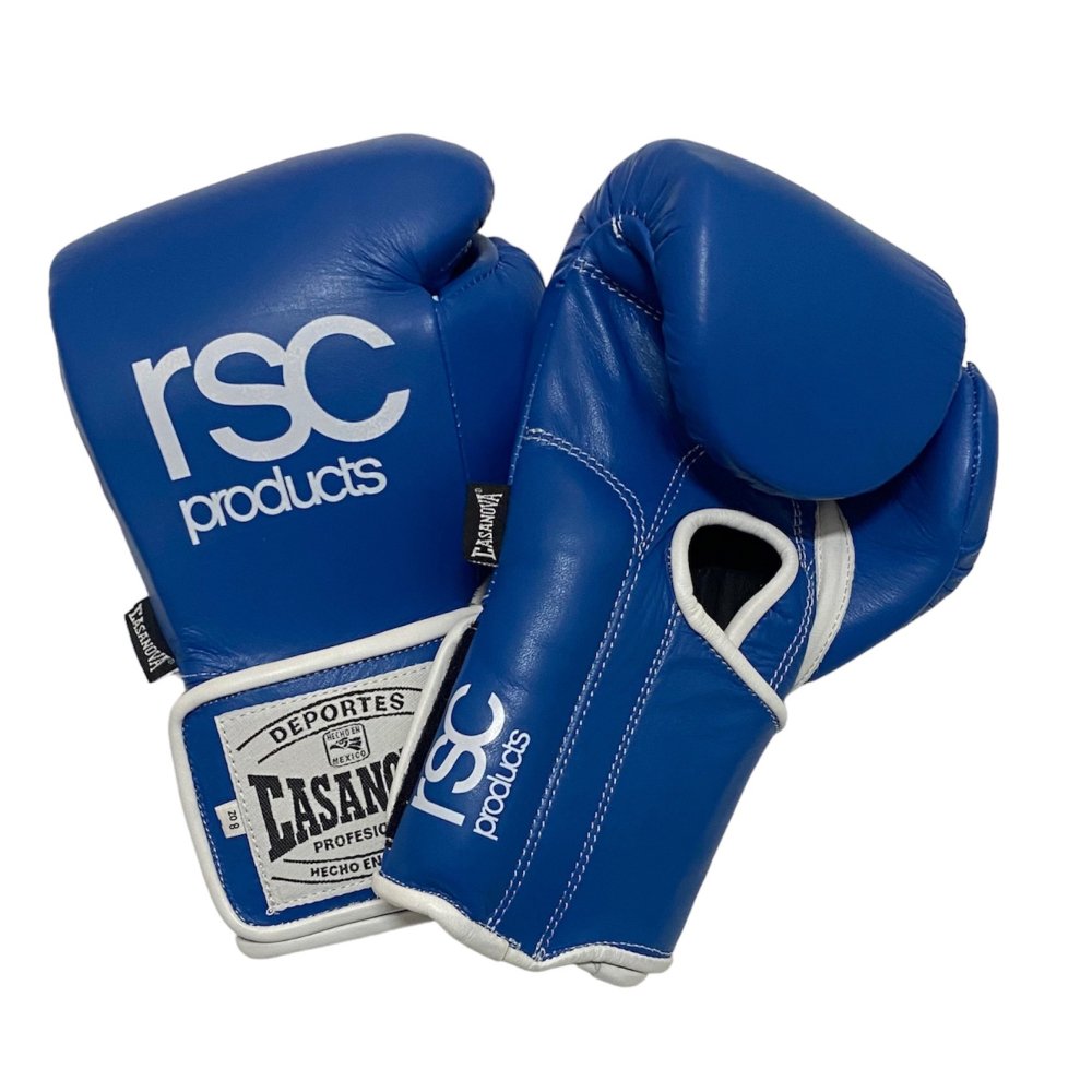 カサノバx RSC別注 コラボボクシンググローブ(ブルー) - ボクシングとファッションをこよなく愛するブランド  rscproducts[アールエスシープロダクツ]公式オンラインショップ