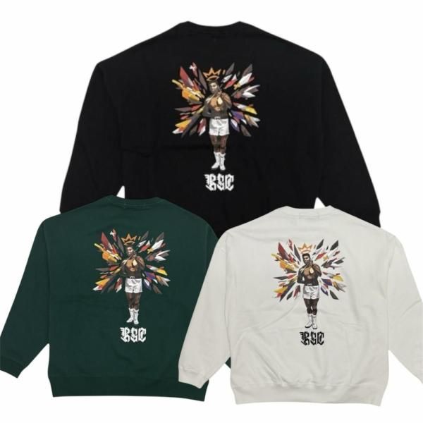 KAREZMAD ビッグシルエットクルーネックスウェット（全3色