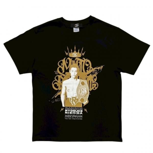 6/10(火)23:59限定価格】中谷潤人×西田凌佑 統一戦TシャツL