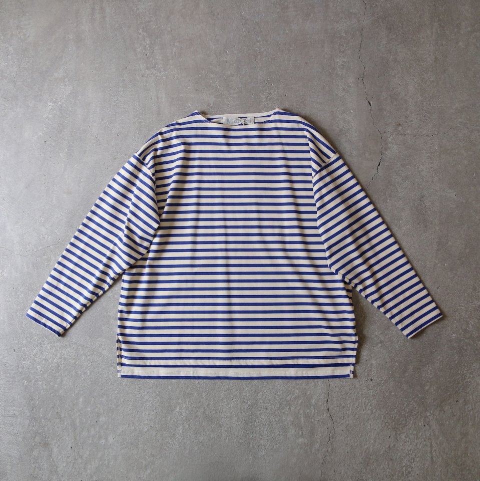 Midi Umi ボーダービッグTシャツ - atelier an one - 糸島のアトリエから、しあわせな日常着を。