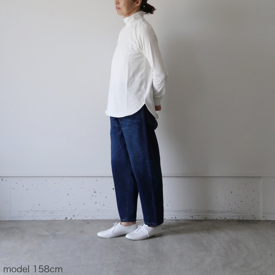 Midi Umi ハイネックプルオーバー - atelier an one - 糸島のアトリエから、しあわせな日常着を。