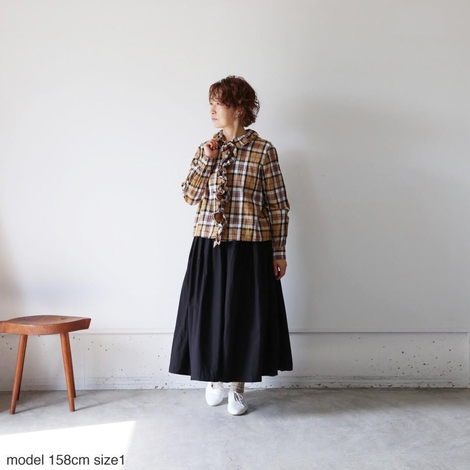 an2451 コットングランスカート - atelier an one - 糸島の