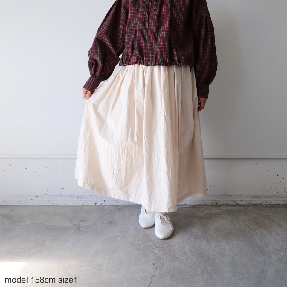 an2451 コットングランスカート - atelier an one - 糸島の