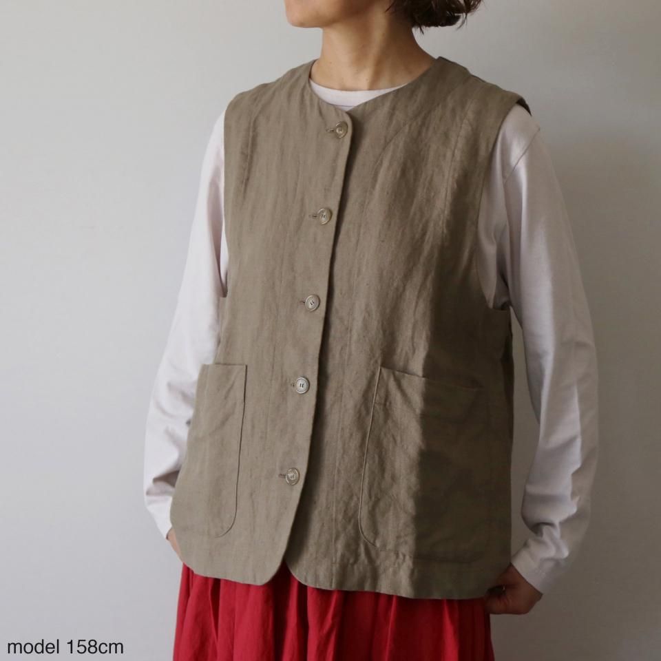 an2457 ベスト - atelier an one - 糸島のアトリエから