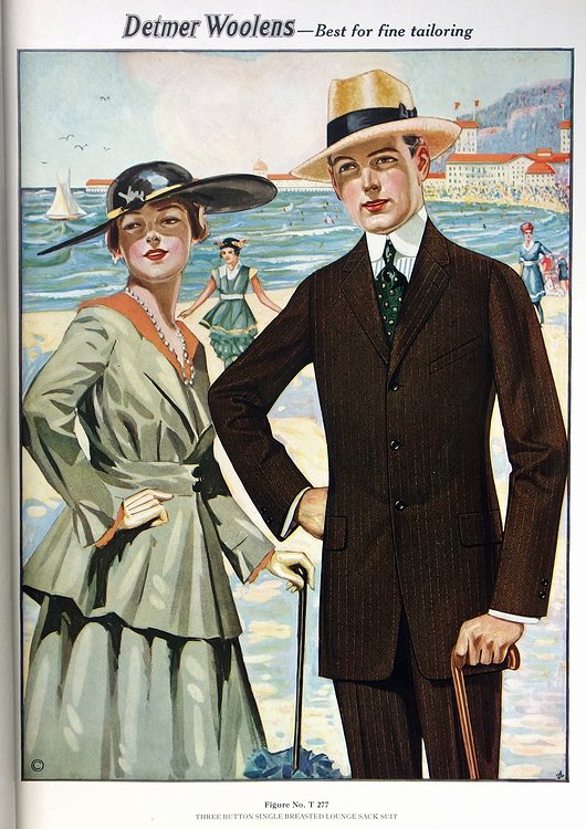 1910 19年代のアメリカ製紳士服 紳士用品のファッションカタログ 8冊一括